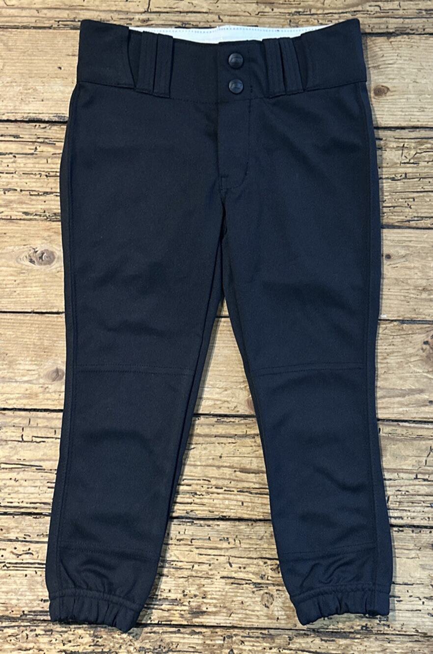 Champro Girl’s Black Softball Pants Size S NWOT